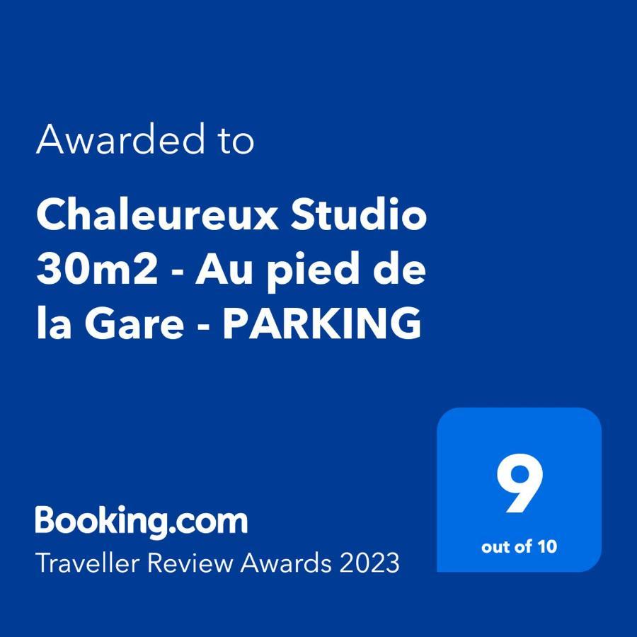 Studio 30M2 - Au Pied De La Gare - Parking Сержі Екстер'єр фото